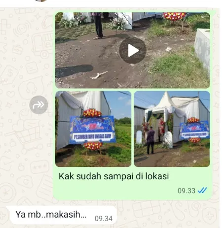 Pengiriman Karangan Bunga Ballroom Wedding Jakarta Utara